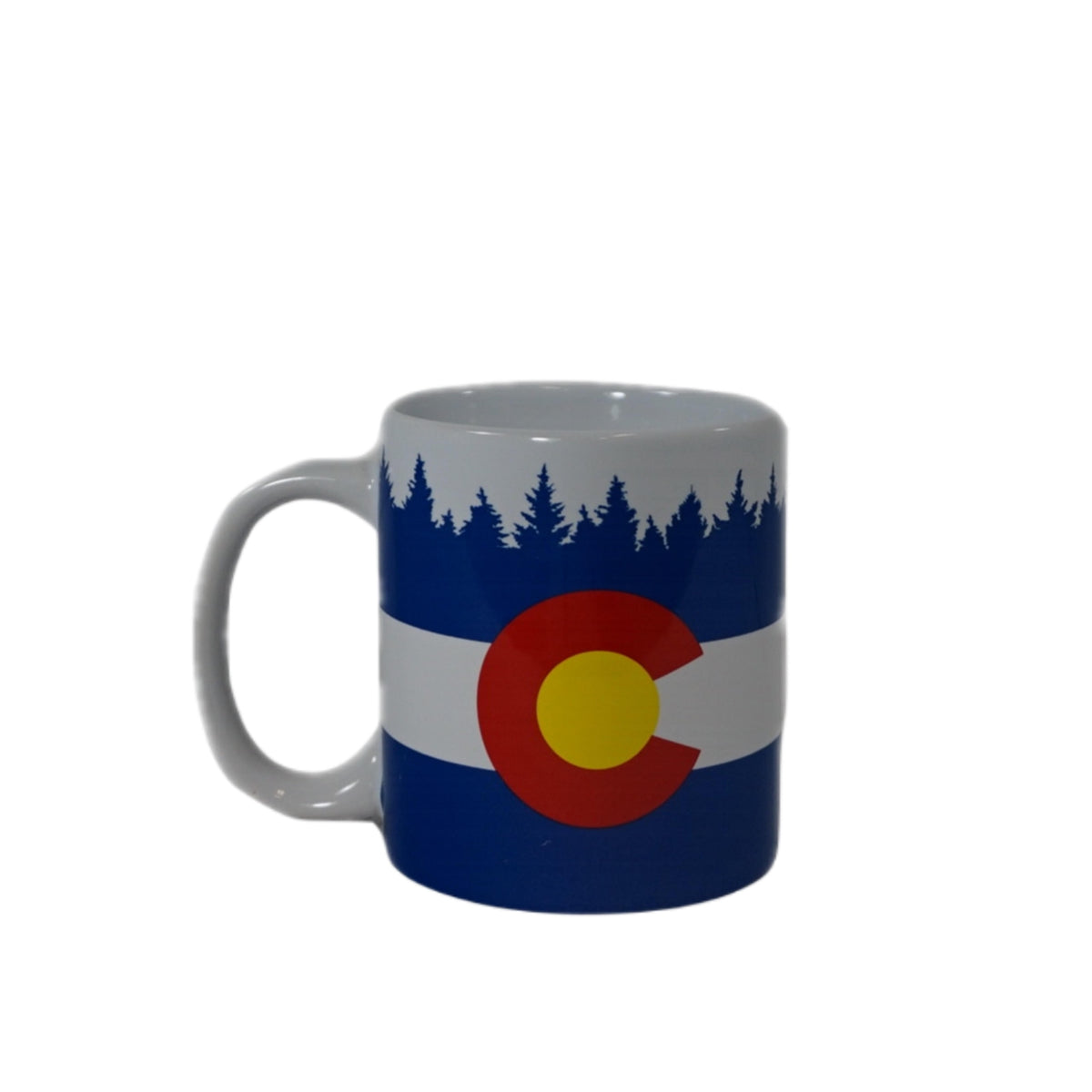B. Colorado Flag Ceramic Coffee Mug